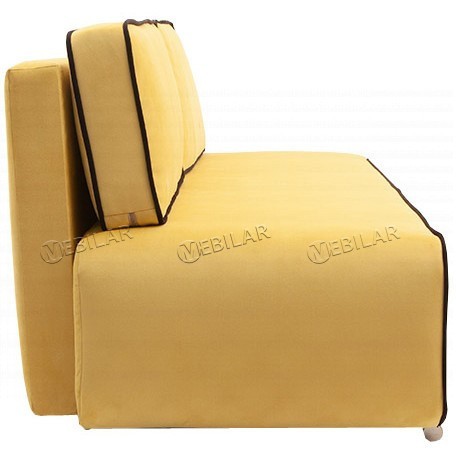 Диван прямой Лаки Yellow еврокнижка