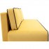 Диван прямой Лаки Yellow еврокнижка